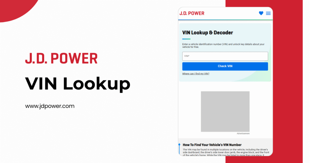 JDpower free VIN decoder