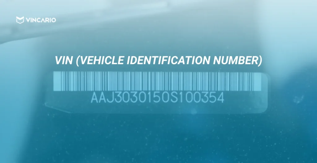 VIN (Vehicle Identification Number)