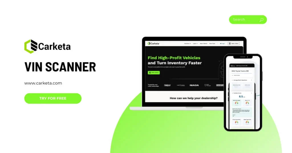 carketa VIN scanner