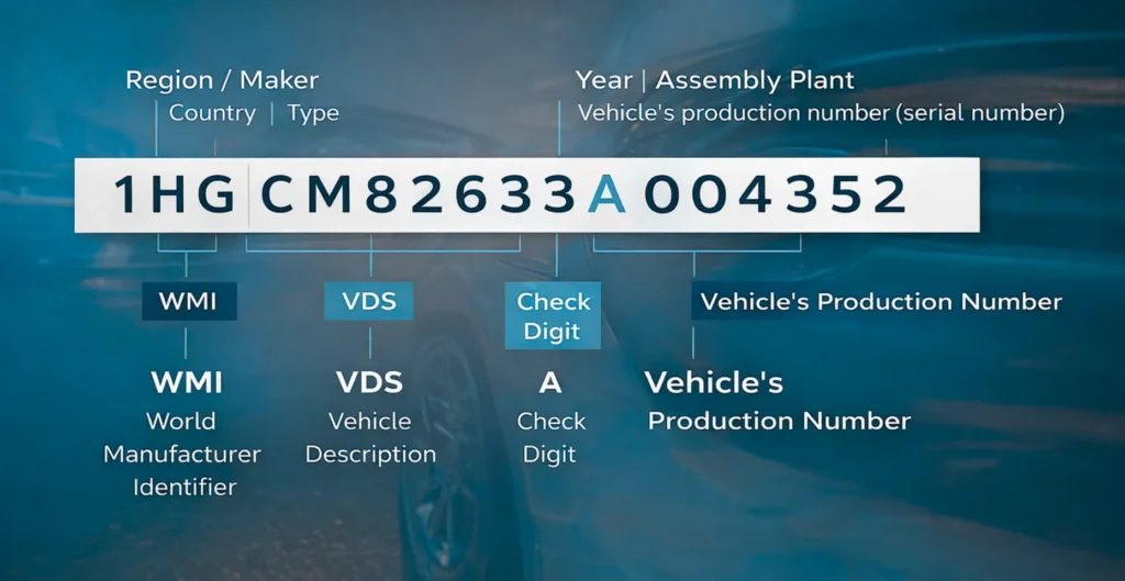 how to read a vin number