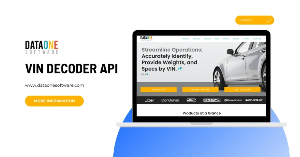 DataOne Software Vin decoder API