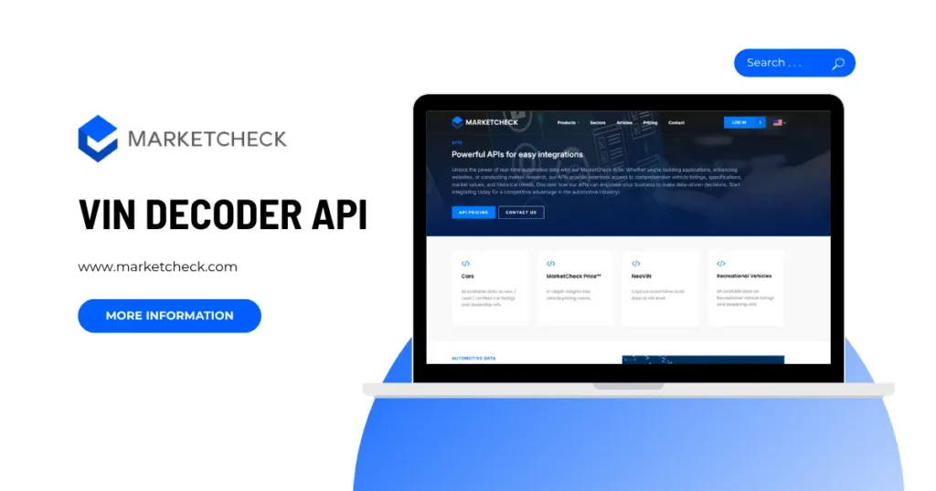 MarketCheck Vin decoder API