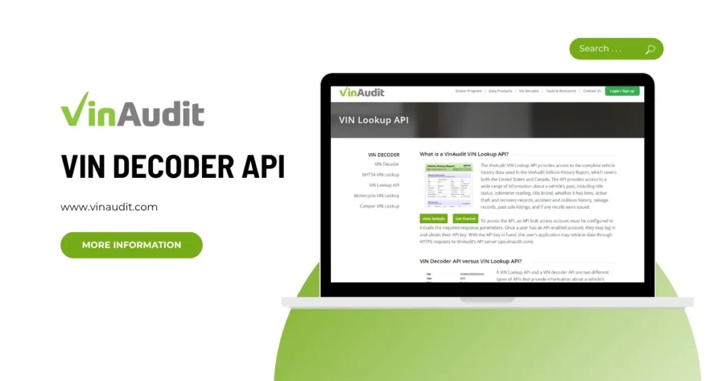 VinAudit Vin decoder API