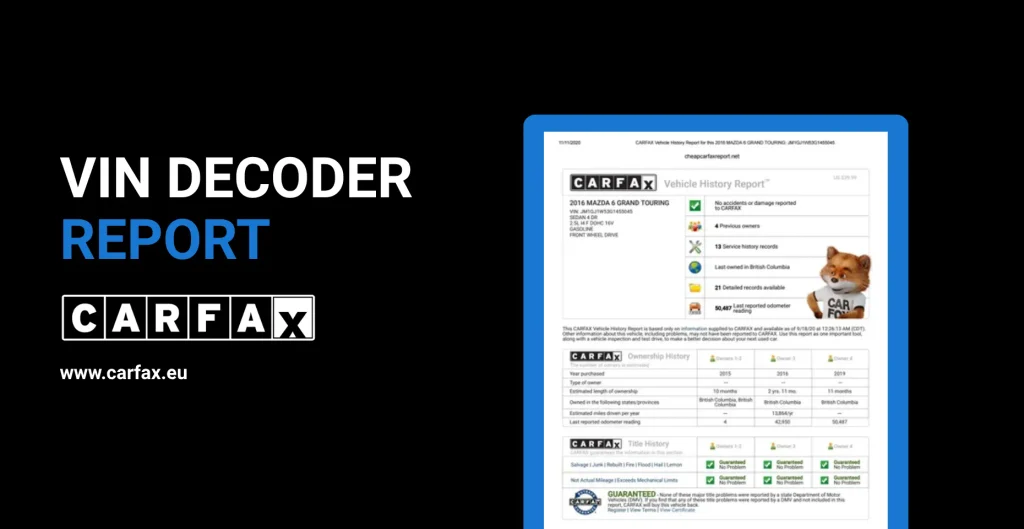 free carfax report