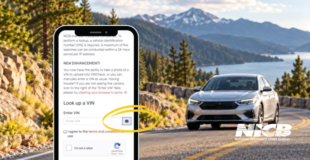 Vehicle Report NICB VINCheck