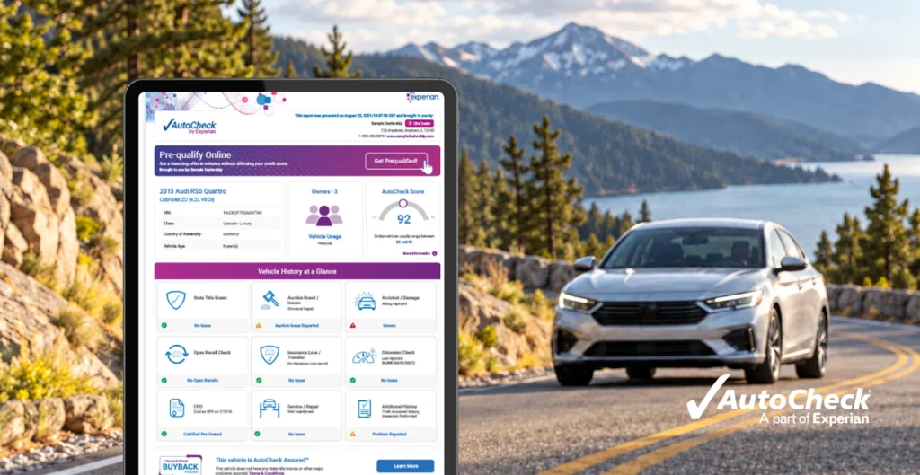 Vin Report Autocheck