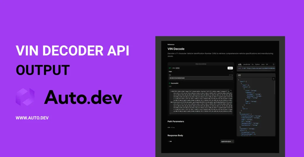 auto.dev vehicle listings api